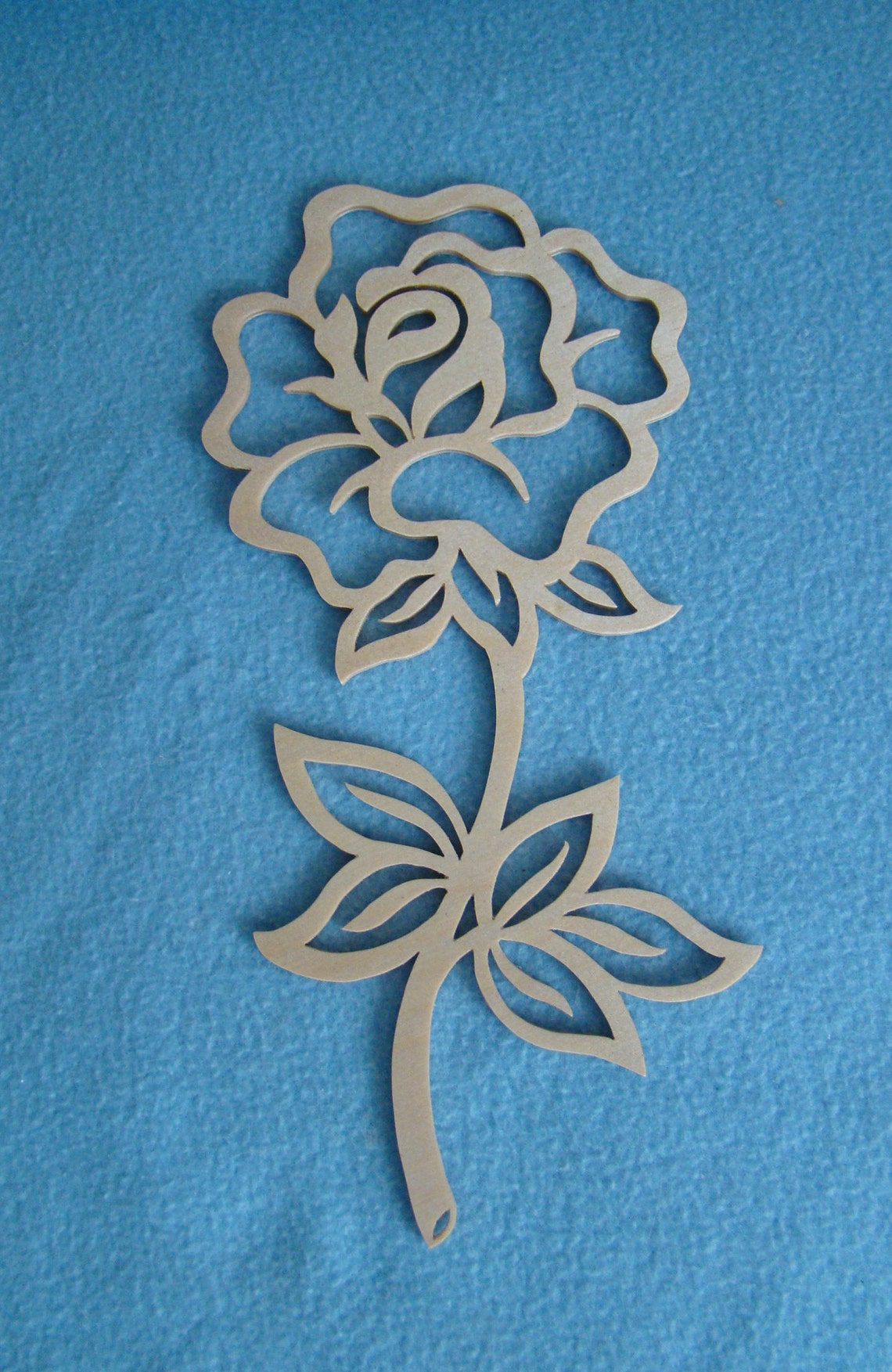 Rose Scroll Saw Wall Art Original Design Mother's Day Easter