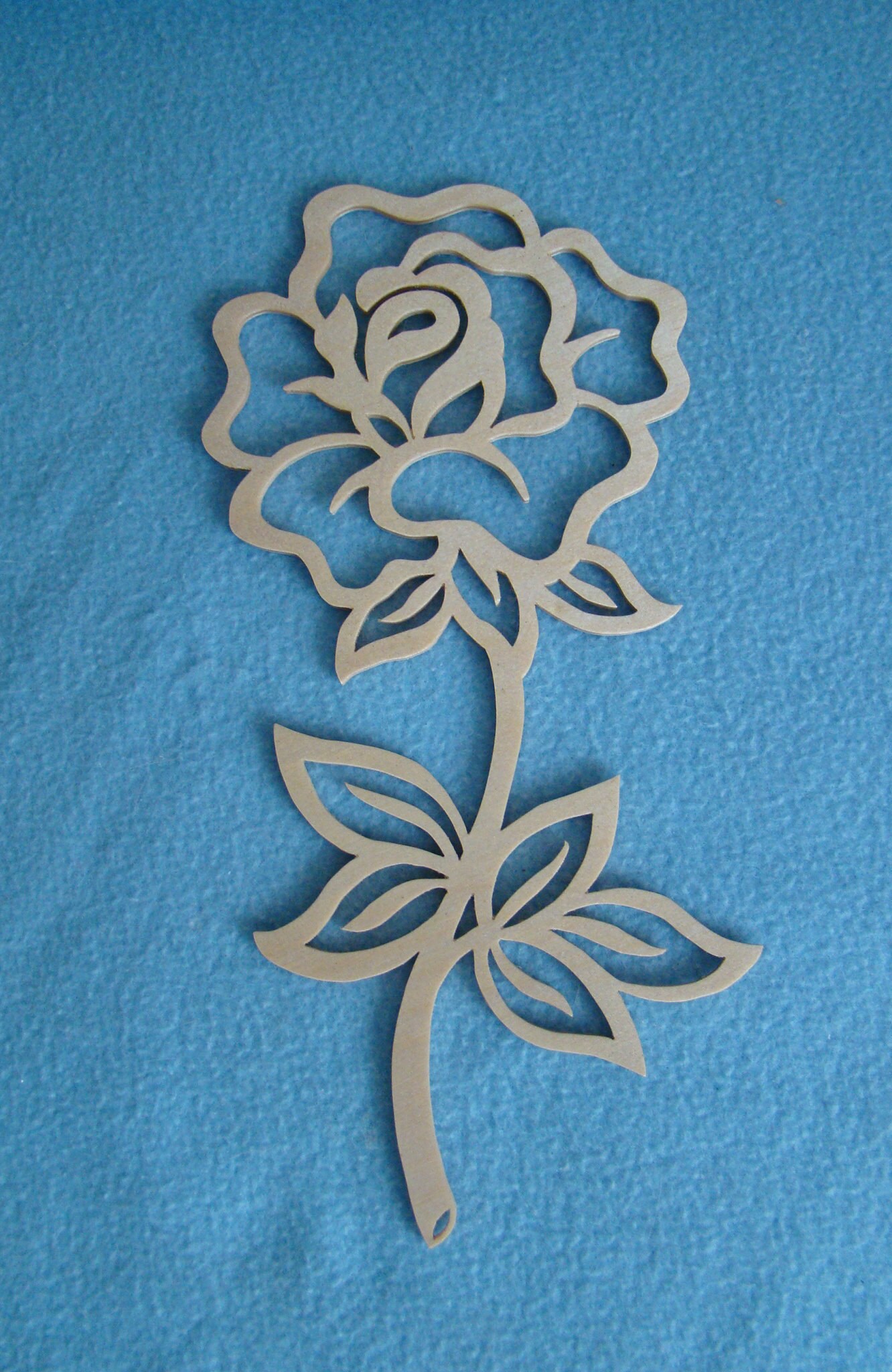 Rose Scroll Saw Wall Art Original Design Mother's Day - Etsy