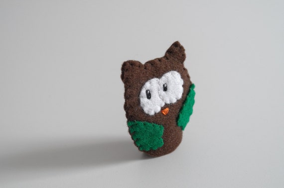 owl finger puppet