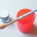 Paint Brush,Watercolor Brush,Painting,Kolinsky Sable,Blue,Sky,Atmospheric,New Old Stock,Grumbacher,Painter,Art Instructor,Art Class,EPSTEAM