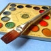 Watercolour Brush,Paint Brush,Flat,Wash Brush,Sable Synthetic,Back to School,Art Class,Summer Fun,Workshop,Travelogue,Urban Sketching,Japan