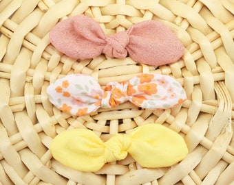 Daisy Days Knot Hair Bows ~ Baby Hair Bows~ Dog Hair Accessories ~ Dog Hair Clip ~ Baby Hair Accessories ~ Sandy Paws Collar Co®