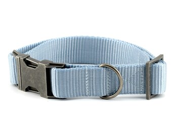 blue puppy collar