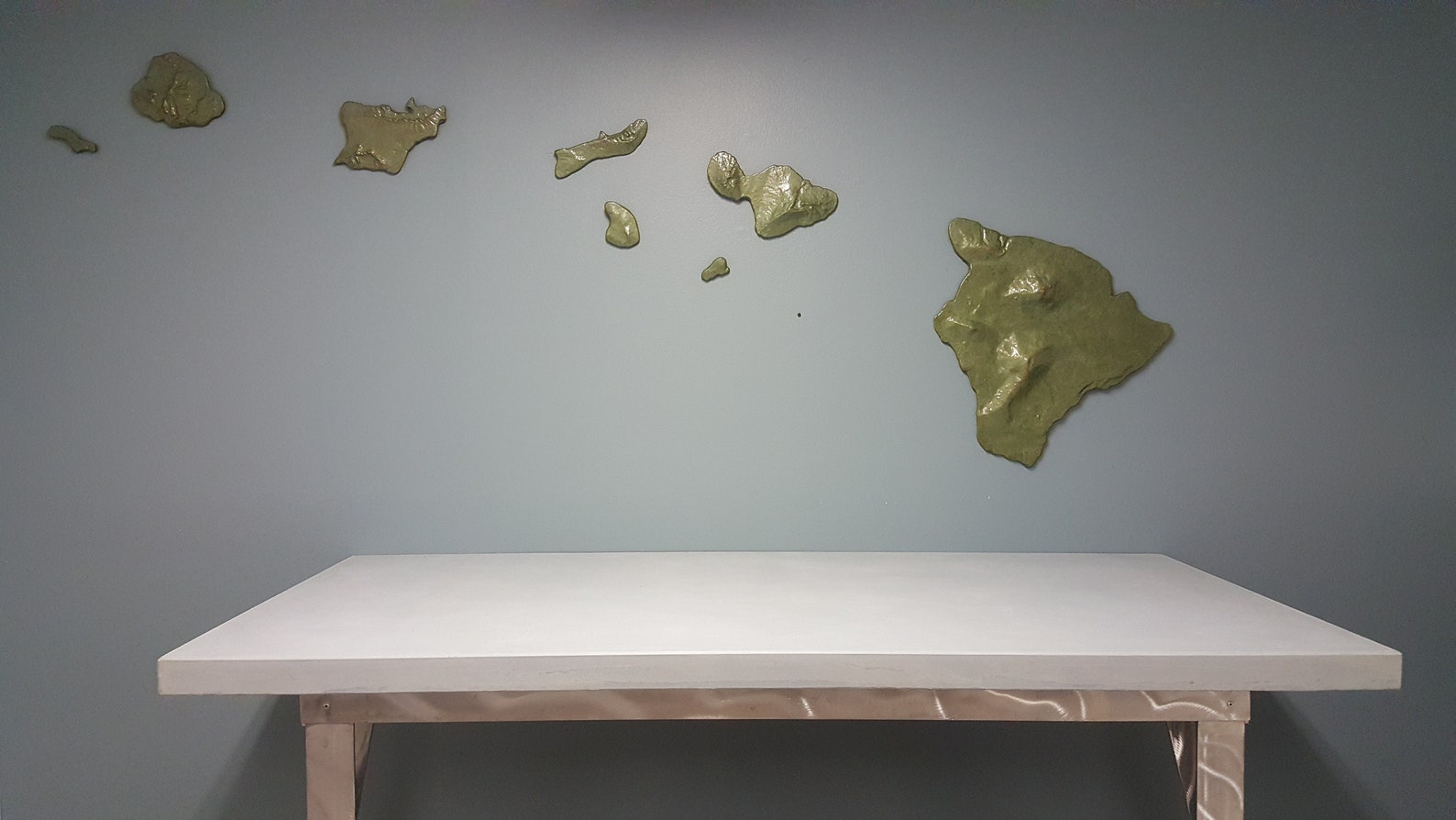 Wall Art of Hawaiian Islands Hawaiian Island Wall Art the Hawaiian Islands Etsy