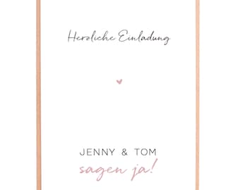 Einladungen zur Hochzeit, Hochzeitseinladungen, Hochzeitspapeterie, Einladungskarten Hochzeit, Vintage Wedding, DIY Wedding