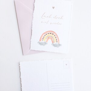 Postkarte Happy Rainbow