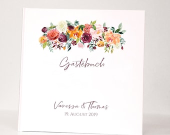 Individuelles Gästebuch zur Hochzeit • Vanessa&Thomas