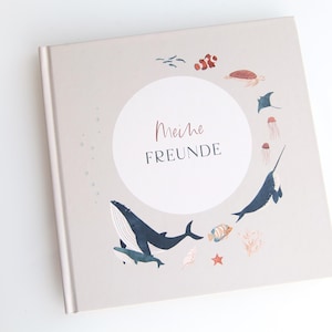 Kindergarten Friends Book Sea Creatures Beige