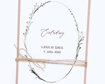 Wedding Invitations / Wedding Papeterie - FineArt