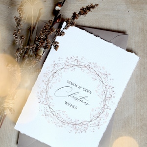 3er Set Weihnachtskarten, Weihnachtspost, Grußkarte zu Weihnachten, Postkarte Weihnachten