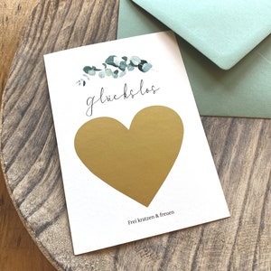 Lucky Eucalyptus Gold, Tarjetas de rasca y gana, Tarjeta de regalo