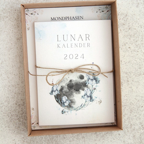 Lunar calendar 2024 | Limited edition