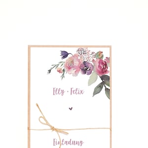 Einladungen zur Hochzeit, Hochzeitseinladungen, Hochzeitspapeterie, Einladungskarten Hochzeit