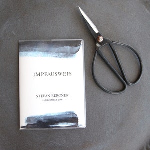 Impfausweis Hülle • Impfpass Blue • personalisiert