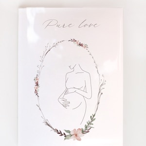 Étui passeport de mère • Amour pur