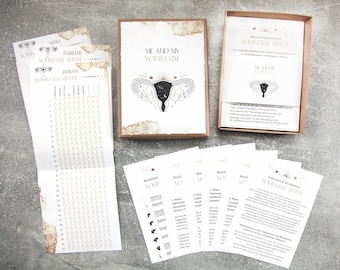 Yoniverse Ritual, Cycle Calendar, Menstrual Calendar, Gift Box Women, Moon Phases, Mental Health, Self-Care, Me Time