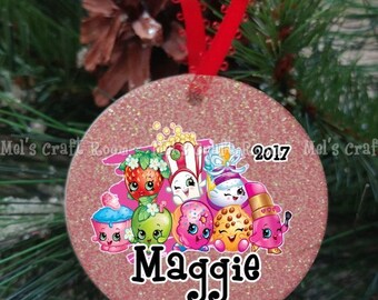 shopkins ornament etsy shopkins christmas ornaments