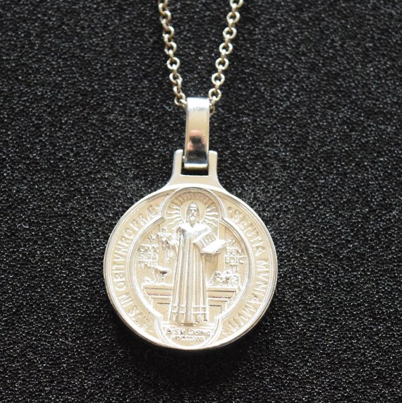 St benedict exorcism best sale pendant