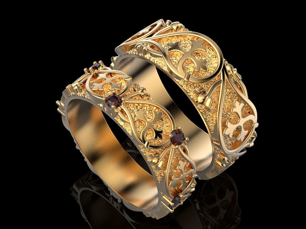 помолвочное кольцо королевы виктории. парные кольца с рубином. кольцо для помолвки с рубином. обручальные кольца с рубином. свадебные кольца с рубином.