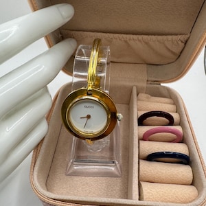 Authentic Gucci Interchangeable bezel watch