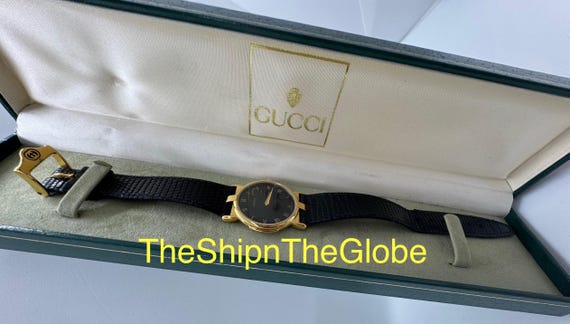 Authentic Gucci Watch Black Strap - image 2