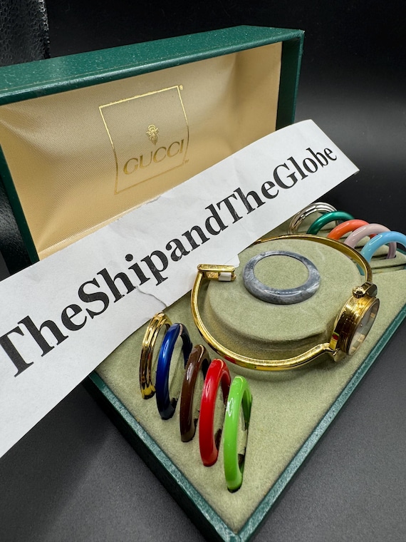 Authentic Gucci 11 Interchangeable Bezel Watch - image 10