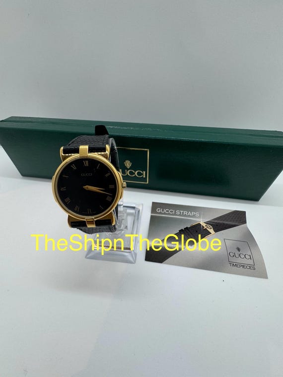 Authentic Gucci Watch Black Strap - image 3