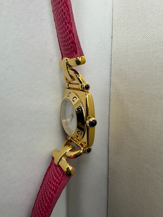 Gucci 18 Karat Gold Plated Watch - image 8