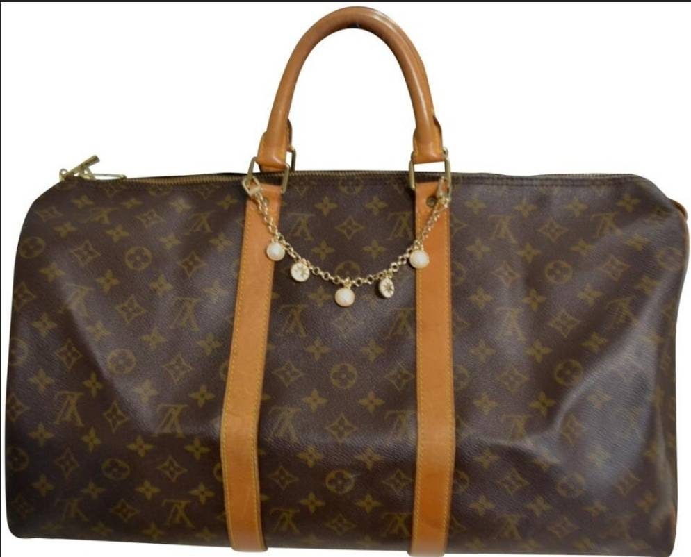 Louis Vuitton lv van gosh keepall 50cm travel luggage bag