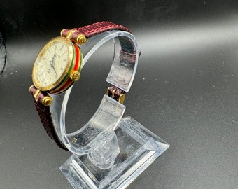 Vintage Original Wristwatch ''GUCCI'' 2035-21, QUARTZ Gold