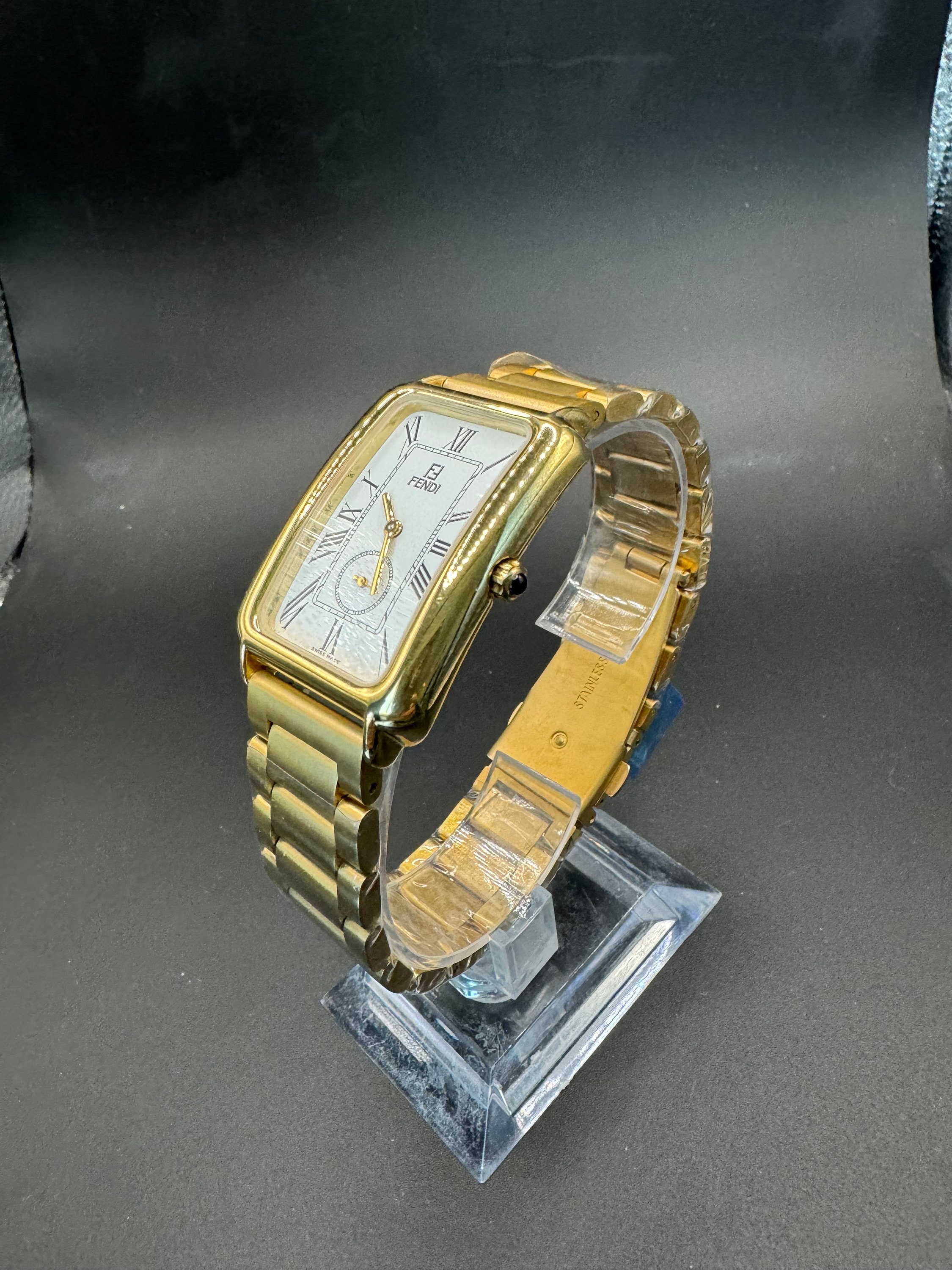 Fendi rectangular cheap watch