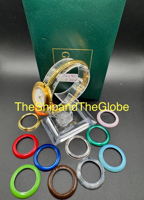 Authentic Gucci 11 Interchangeable Bezel Watch - image 5