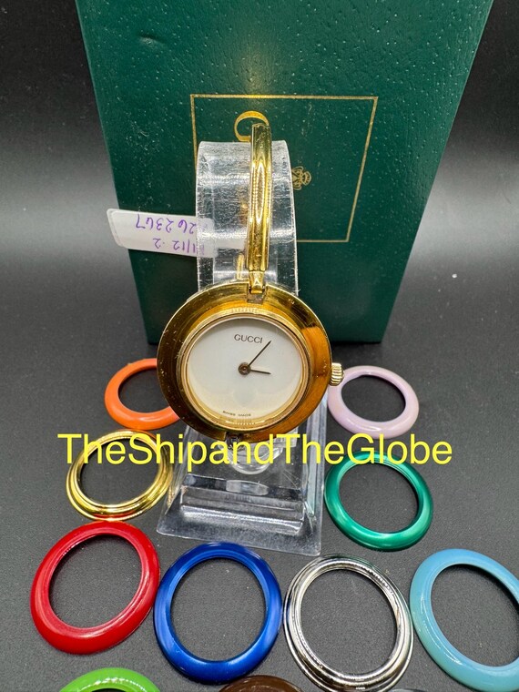 Authentic Gucci 11 Interchangeable Bezel Watch - image 6