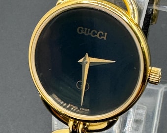 gucci quartz gold plated 2035 21 goldplated by orologio