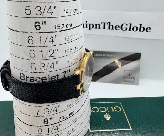 Authentic Gucci Watch Black Strap - image 10