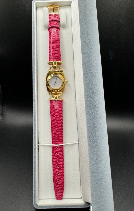 Gucci 18 Karat Gold Plated Watch - image 4