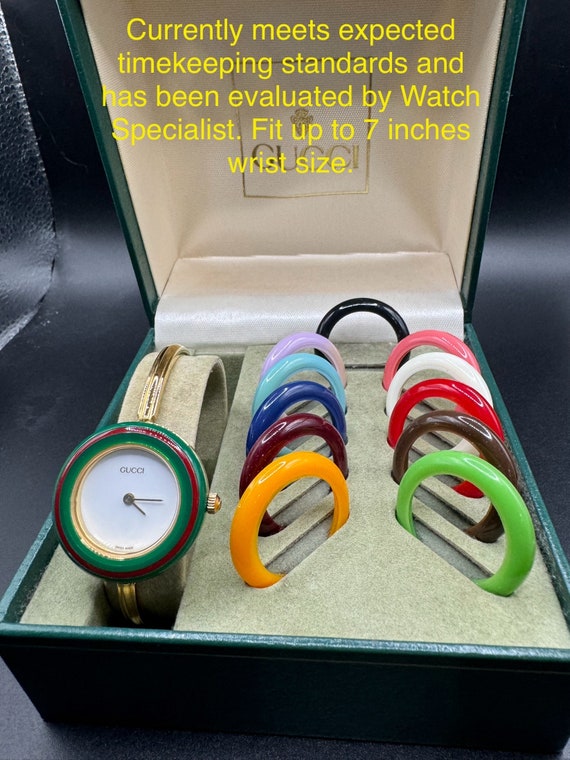 Authentic Gucci 12 Bezel Watch #1716404