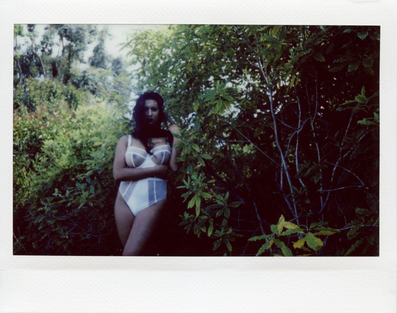 2 Signed Polaroids Indian Model Devi Googlymonstor Dakini - Etsy