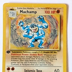 machamp pokemon card value 8/102 Base Set 2-Player CD Starter 1st Edition Cosmos Holo #8 CGC 7.5 Machamp (8/102) Buy 8 102 Machamp Online