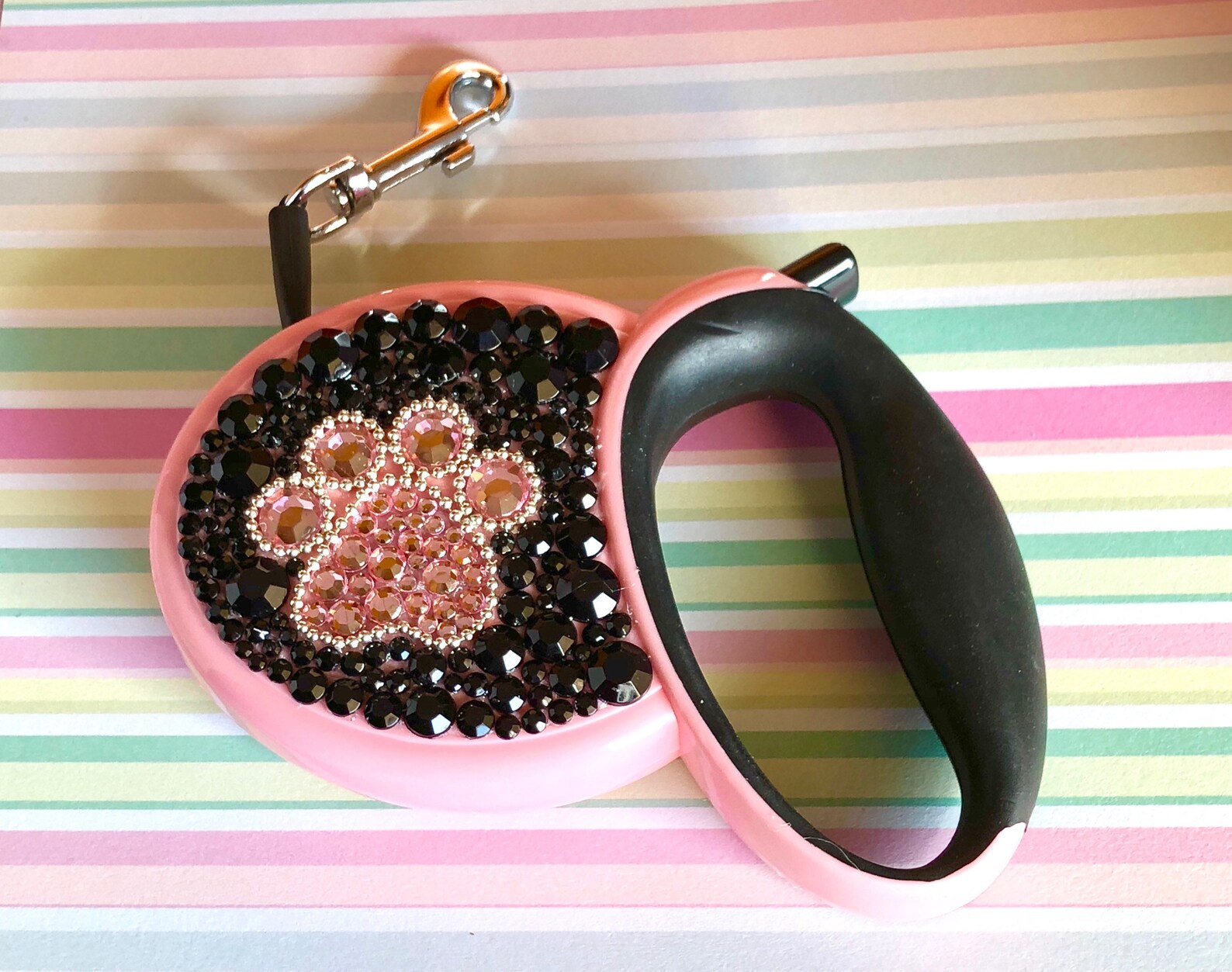 BLING DOG Leash. RETRACTABLE Dog Leash. Stylish Cute Dog Etsy