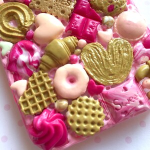 COOKIES phone case. KAWAII phone case, 3D phone case, food phone case, decoden phone case, strawberry phone case image 5