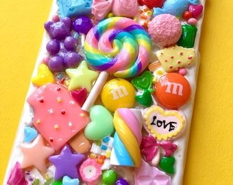 KAWAII decoden phone case. CANDY COTTON phone case for Iphone and Sansung Galaxy devices, donuts cell phone cover, marshmallow phone case