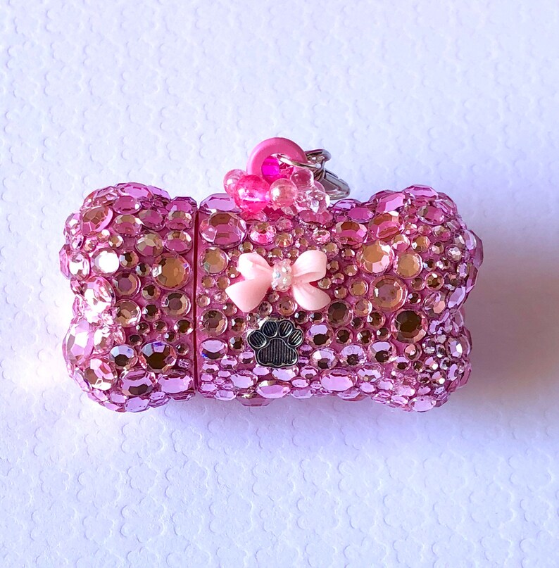 fashion-dog-bag-dispenser-fancy-pet-accessory-sparkle-puppy-etsy-espa-a