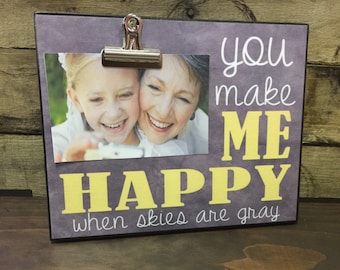 You Make Me Happy, Valentine's Day Gift, Couples Gift, Birthday Gift, Christmas Gift, Mother's Day Gift