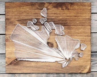 Canada String Art