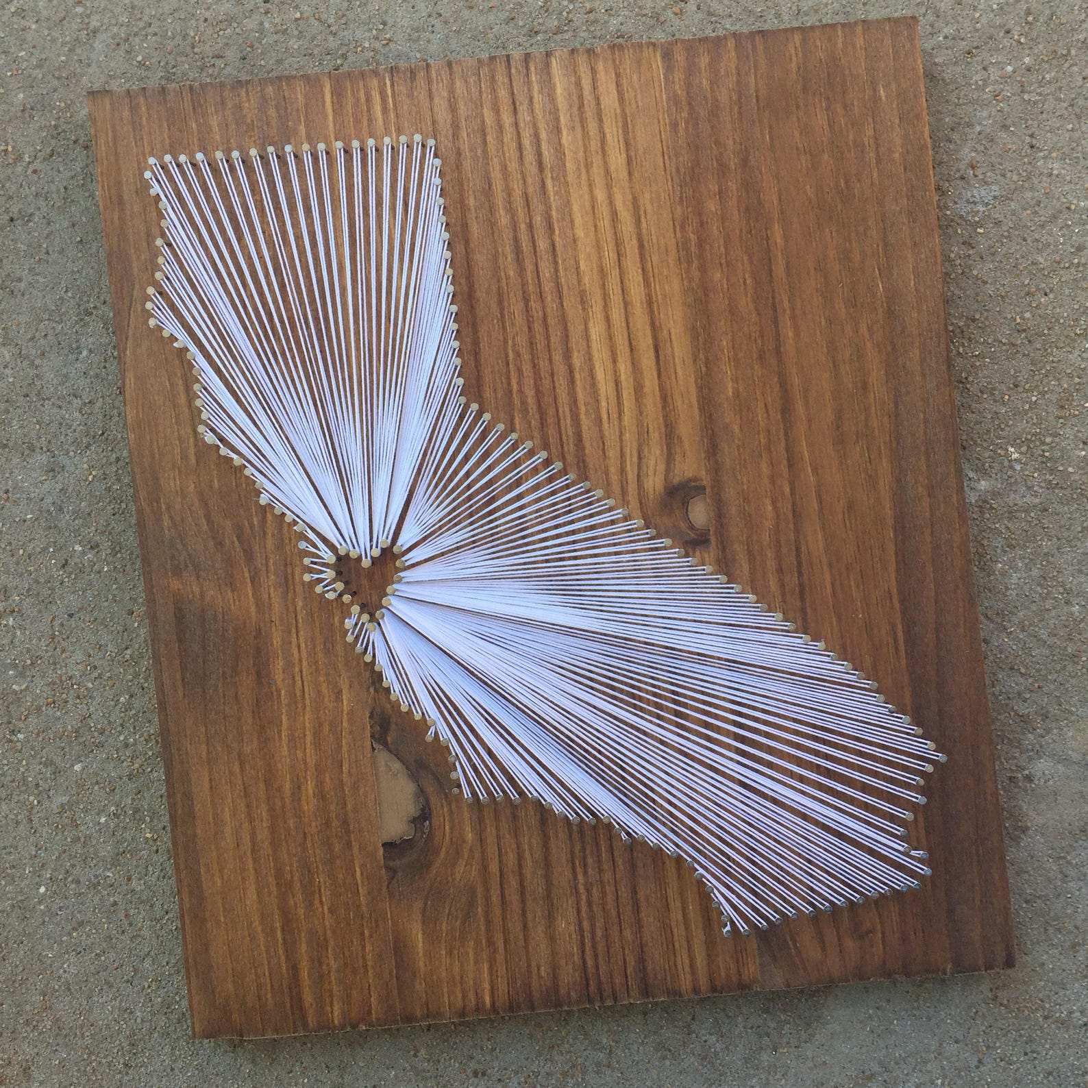 California String Art/ California gift/ California sign | Etsy