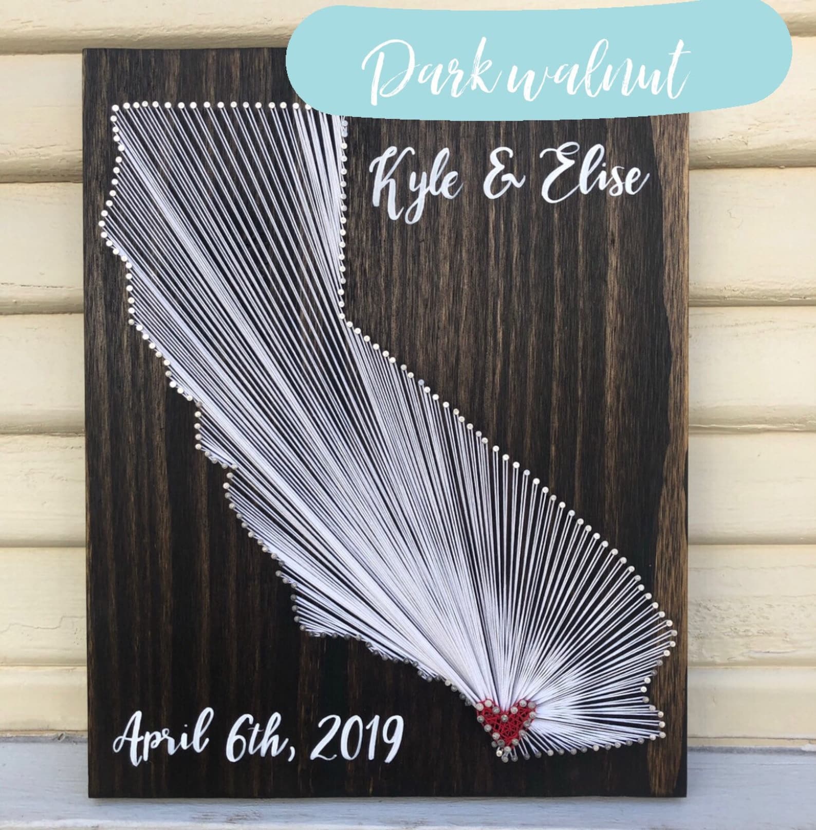 California String Art/ California Gift/ California Sign - Etsy