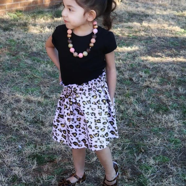 MINOTI LEOPARD PRINT - A-line skirt - brown/black/brown - Zalando MINOTI LEOPARD PRINT - A-line skirt - brown/black/brown - Zalando