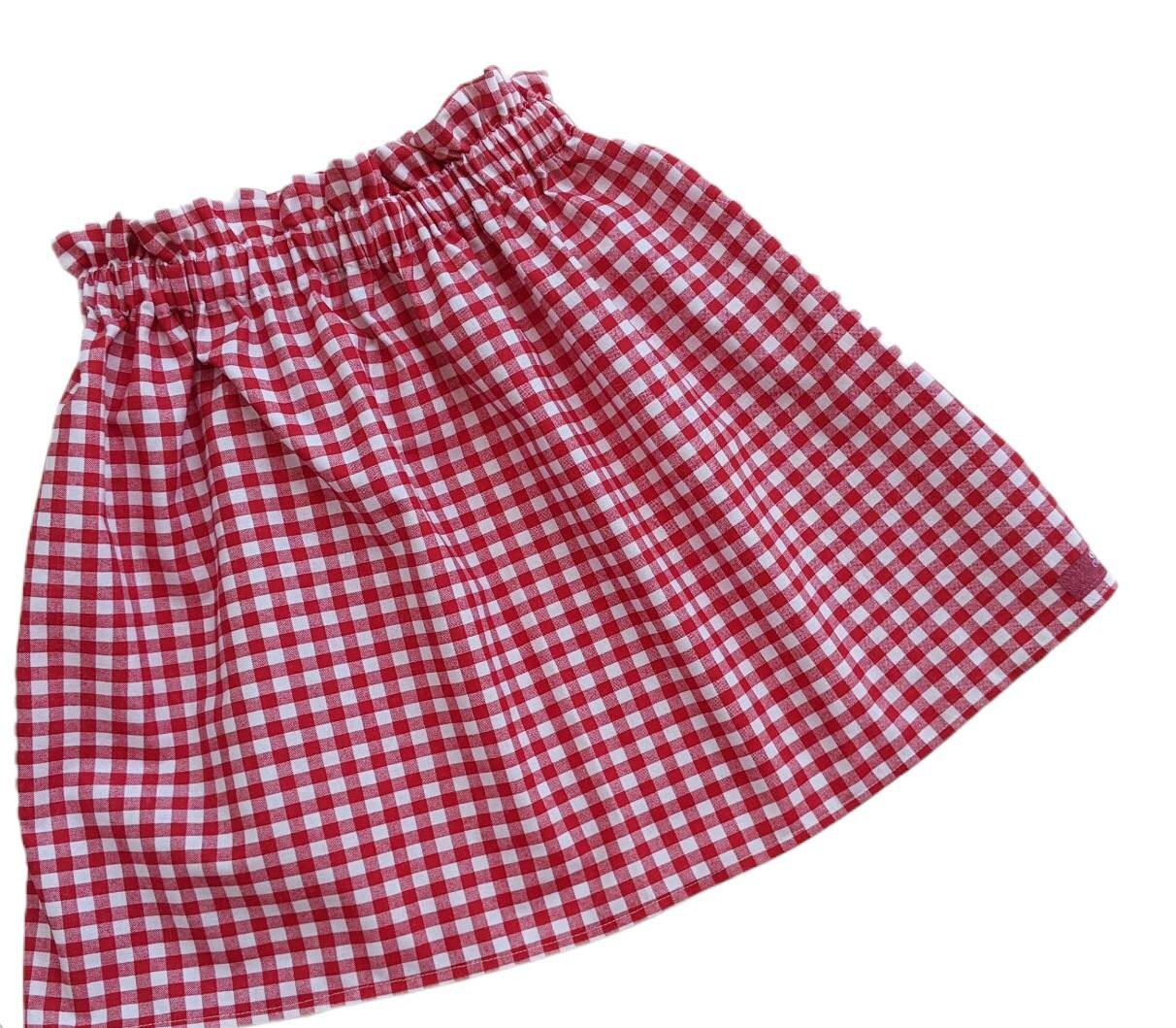 Cheap gingham shop skirts
