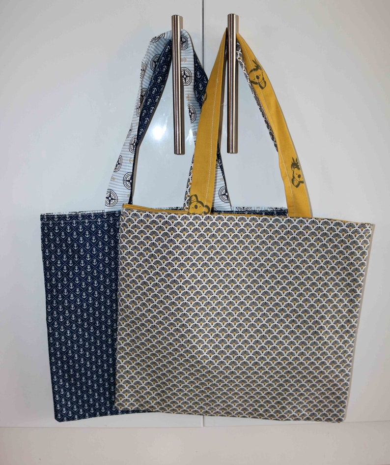 Tot/'bag reversible fabric bag